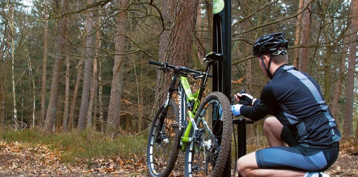 Fix and Ride fietspaal Fix and Ride fietspaal