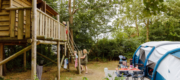 RCN de Schotsman | Emplacement de base avec cabane dans un arbre